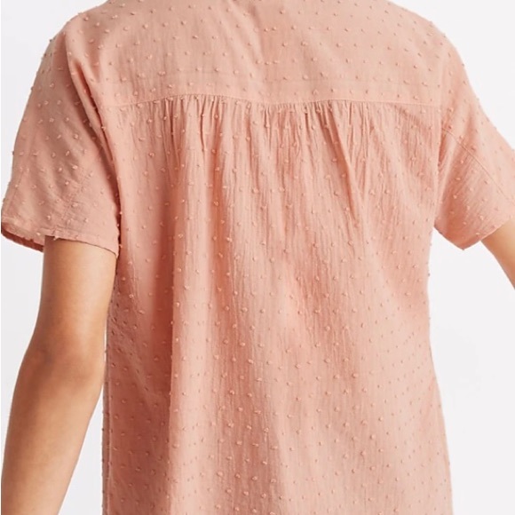Madewell Rhyme Button Front Top in Clipdot size M - Picture 3 of 7